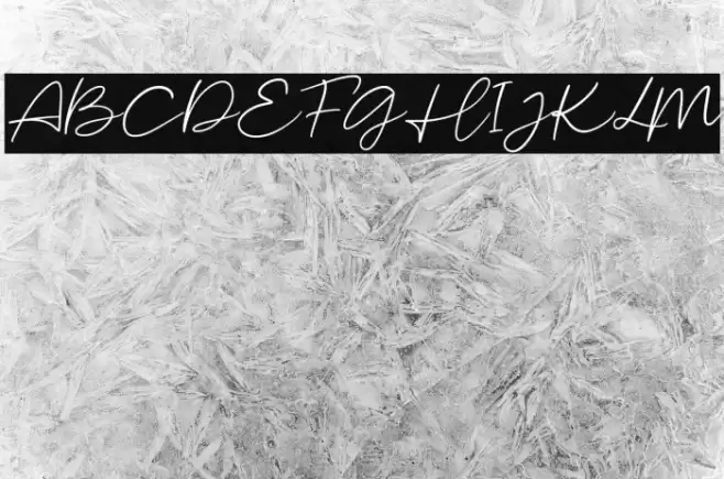 MalibuSunsetFree-Script Font examples