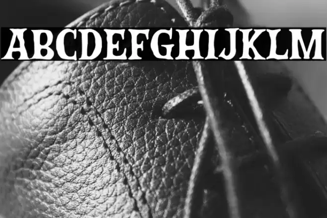 Malicious Moonlight Font examples