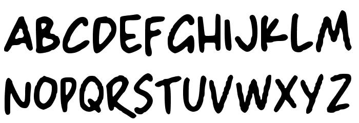 Malihah Sans Font LOWERCASE