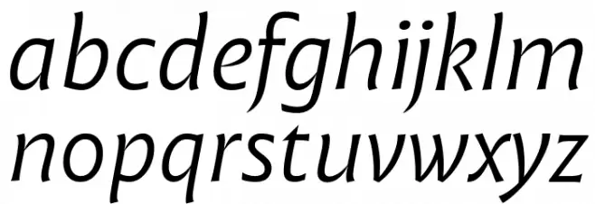 Malik Trial Book Italic Fuentes MINÚSCULAS