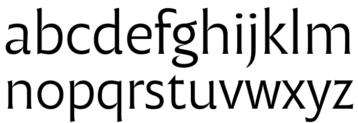 Malik Trial Book Font LOWERCASE