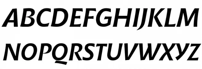 Malik Trial Medium Italic Fonte MAIÚSCULAS