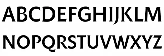 Malik Trial Medium Schriftart Groß