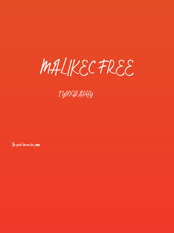 Malikec FREE Poster