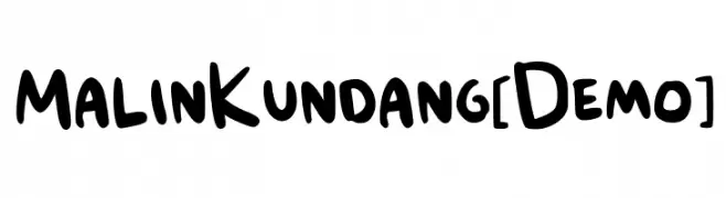 Malin Kundang[Demo]  les polices de caractères gratuit tlcharger