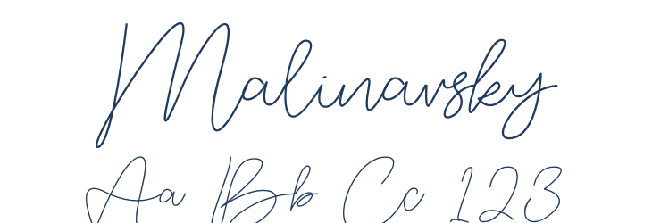 Malinavsky Font Preview