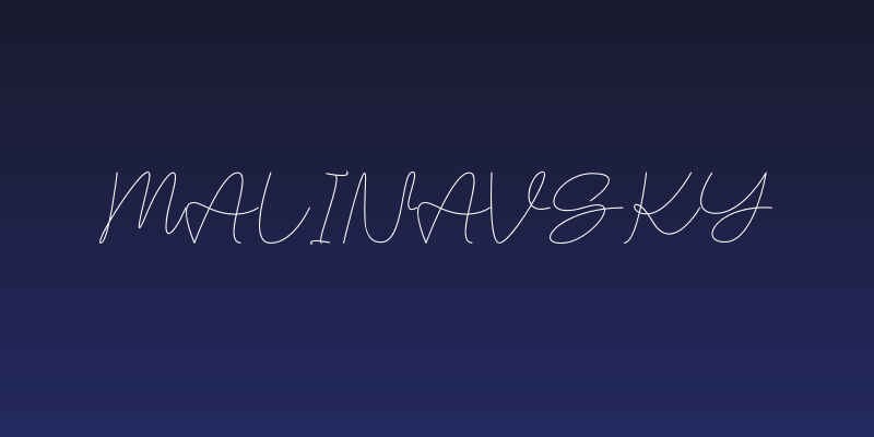 Malinavsky Social Header