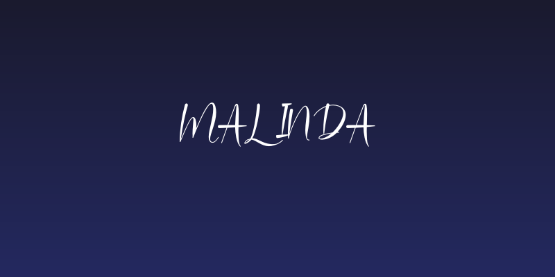 Malinda Social Header