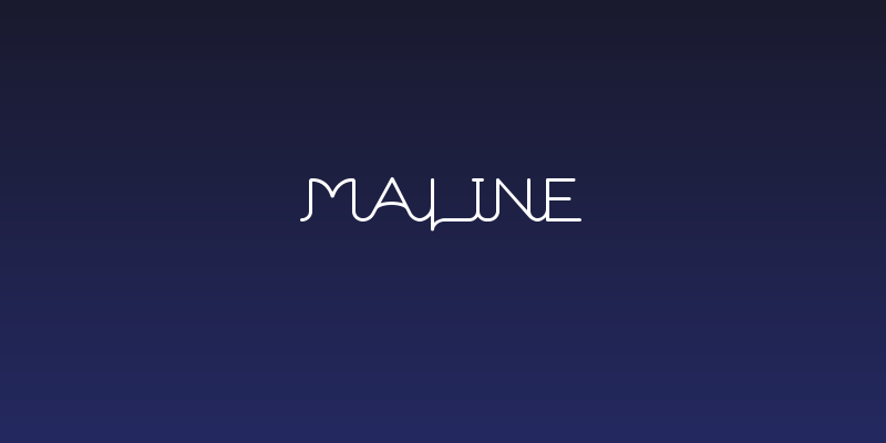 Maline Social Header
