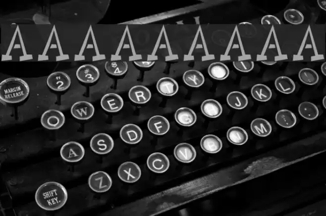 Malingsia Font examples