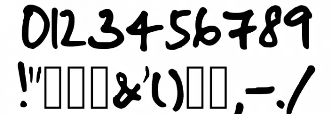 Malini Ohter S Bold Regular Font OTHER CHARS