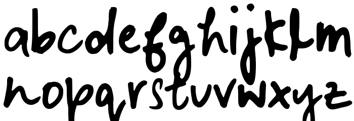 Malini Ohter S Bold Regular Font LOWERCASE