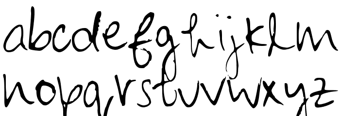 Maliniothers Light Regular Font LOWERCASE