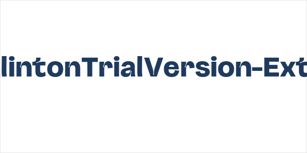 MalintonTrialVersion-ExtBd Logo