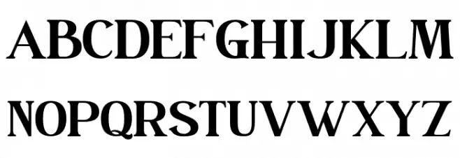 Malion Personal Use Font UPPERCASE