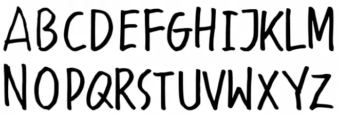 Malique Font Litere mari