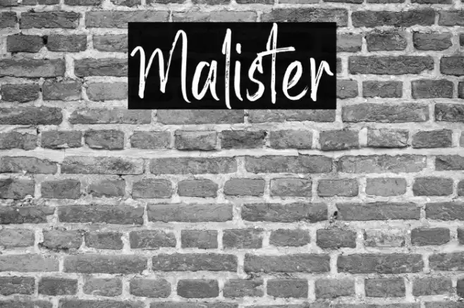Malister Example 1
