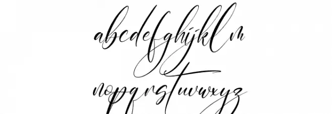 Malistera Italic Fuentes MINÚSCULAS