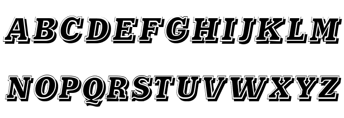 Malizia Italic Font LOWERCASE