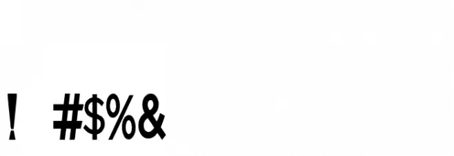 Malkana Font OTHER CHARS