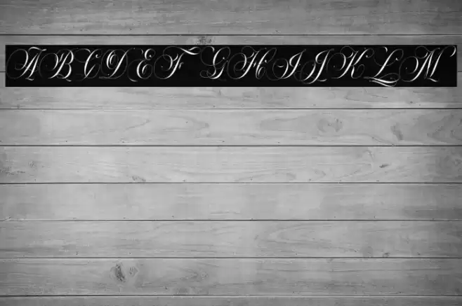 Mallaire-CalligraphyDemo Font examples