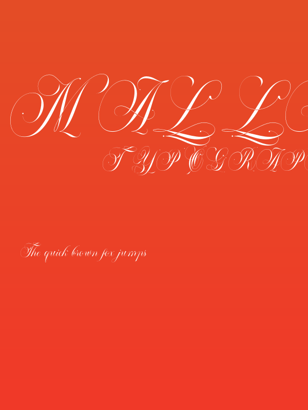 Mallaire-CalligraphyDemo Poster