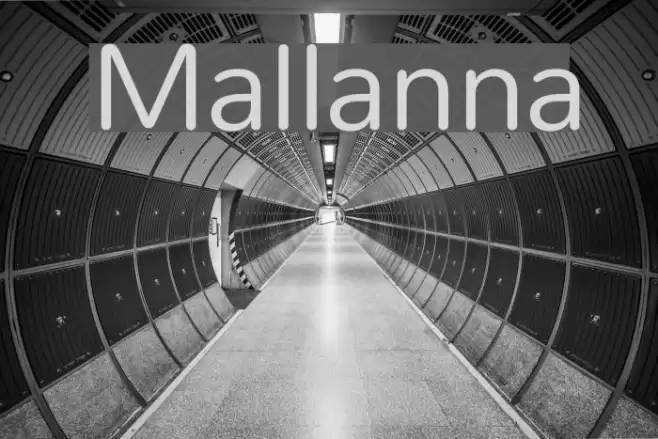 Mallanna फ़ॉन्ट examples