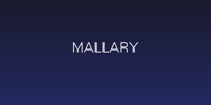 Mallary Social Header