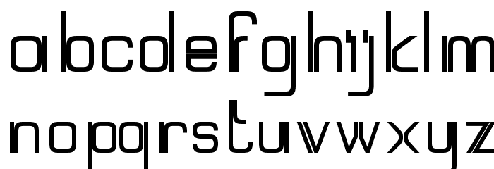 Mallary Font LOWERCASE