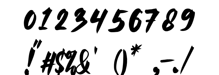 Mallent Font OTHER CHARS