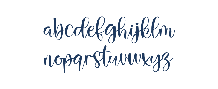 Mallesa Regular Lowercase