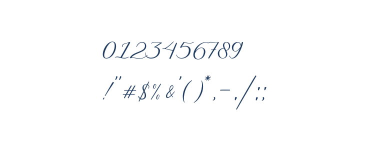 MalliandraScriptDEMO Other Characters