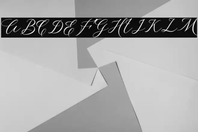 MalliandraScriptDEMO Font examples