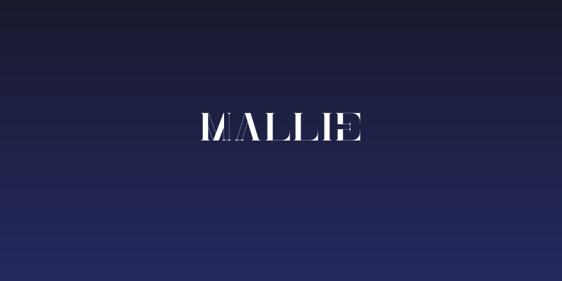 Mallie Social Header