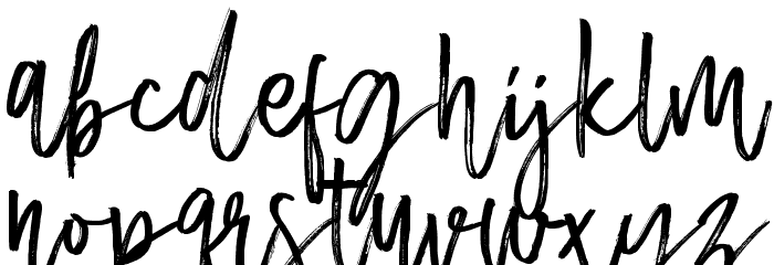 Mallika - Personal use Font Litere mici
