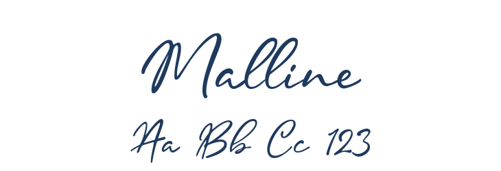Malline Font Preview