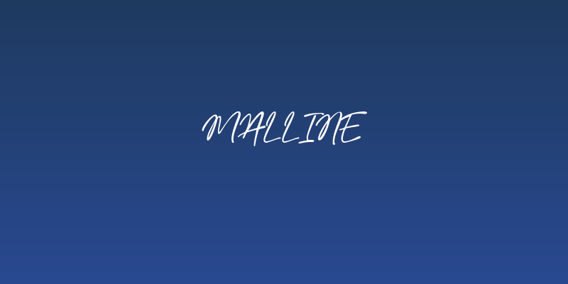 Malline Social Header