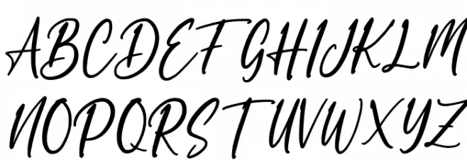 Mallinkha Schriftart Groß