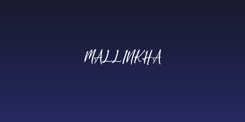 Mallinkha Social Header