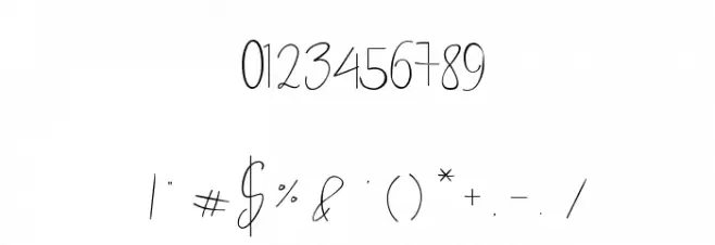 Mallino Font OTHER CHARS