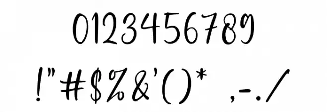 Mallorist Font OTHER CHARS