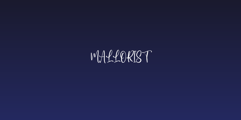 Mallorist Social Header