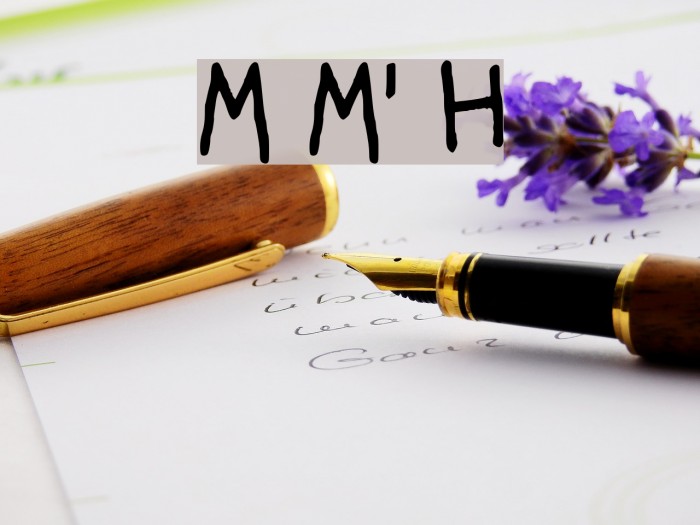 Mallory Maloney's Handwriting Font examples