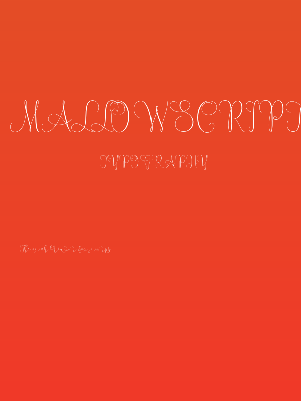 MallowScript Poster