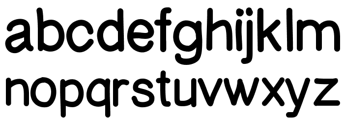 Mallow Font LOWERCASE