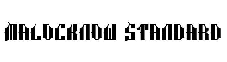 Malocknow Standard  Frei Schriftart Herunterladen