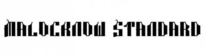 Malocknow Standard  नि: शुल्क फ़ॉन्ट्स डाउनलोड