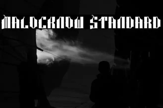 Malocknow Standard Font examples