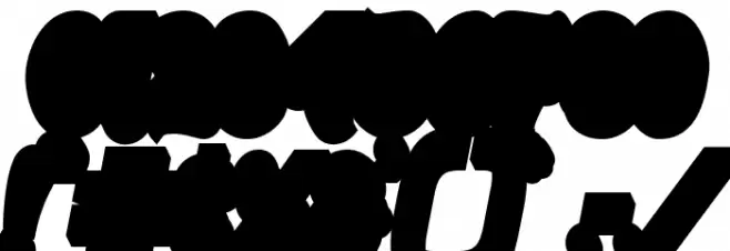 Maloney extrude Font OTHER CHARS