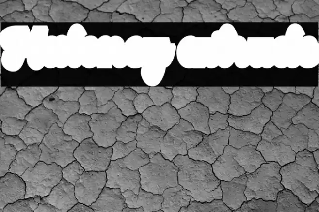 Maloney extrude Font examples